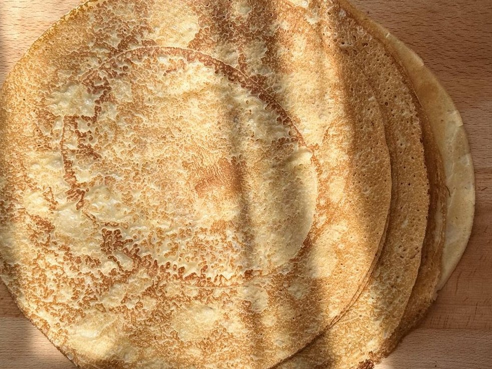 Fresh crepes