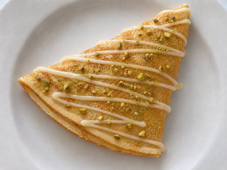 Pistachio Dolce crepe