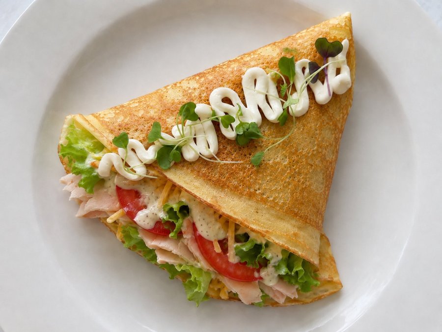 Turkey Club crepe